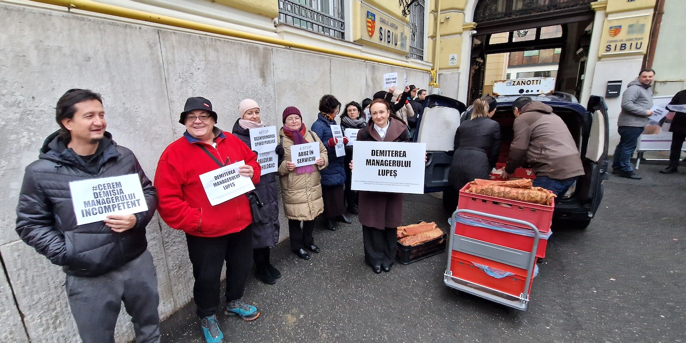 A treia zi de protest a instrumentiștilor Filarmonicii. „Nu este vorba despre bani! A fost o dezinformare”