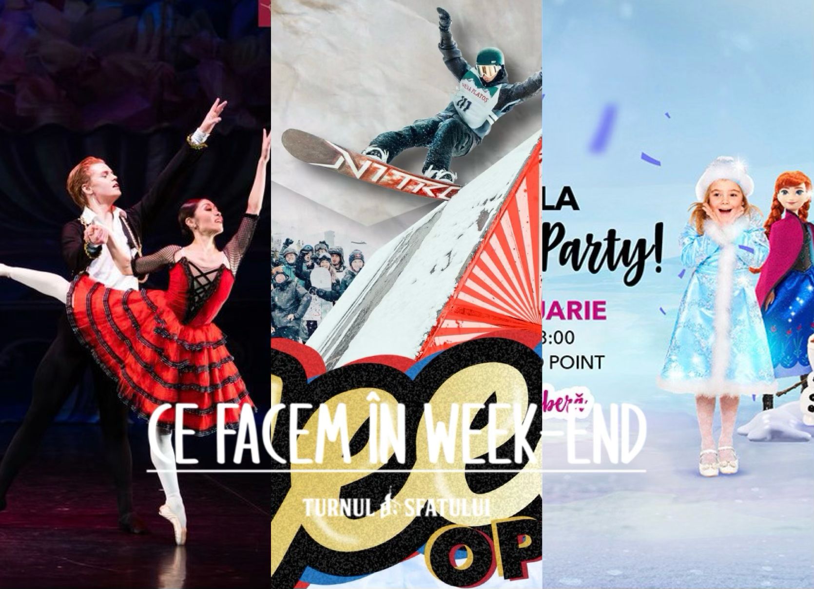 Ce facem în weekend? Freestyle Open la Păltiniș, petreceri și ateliere creative