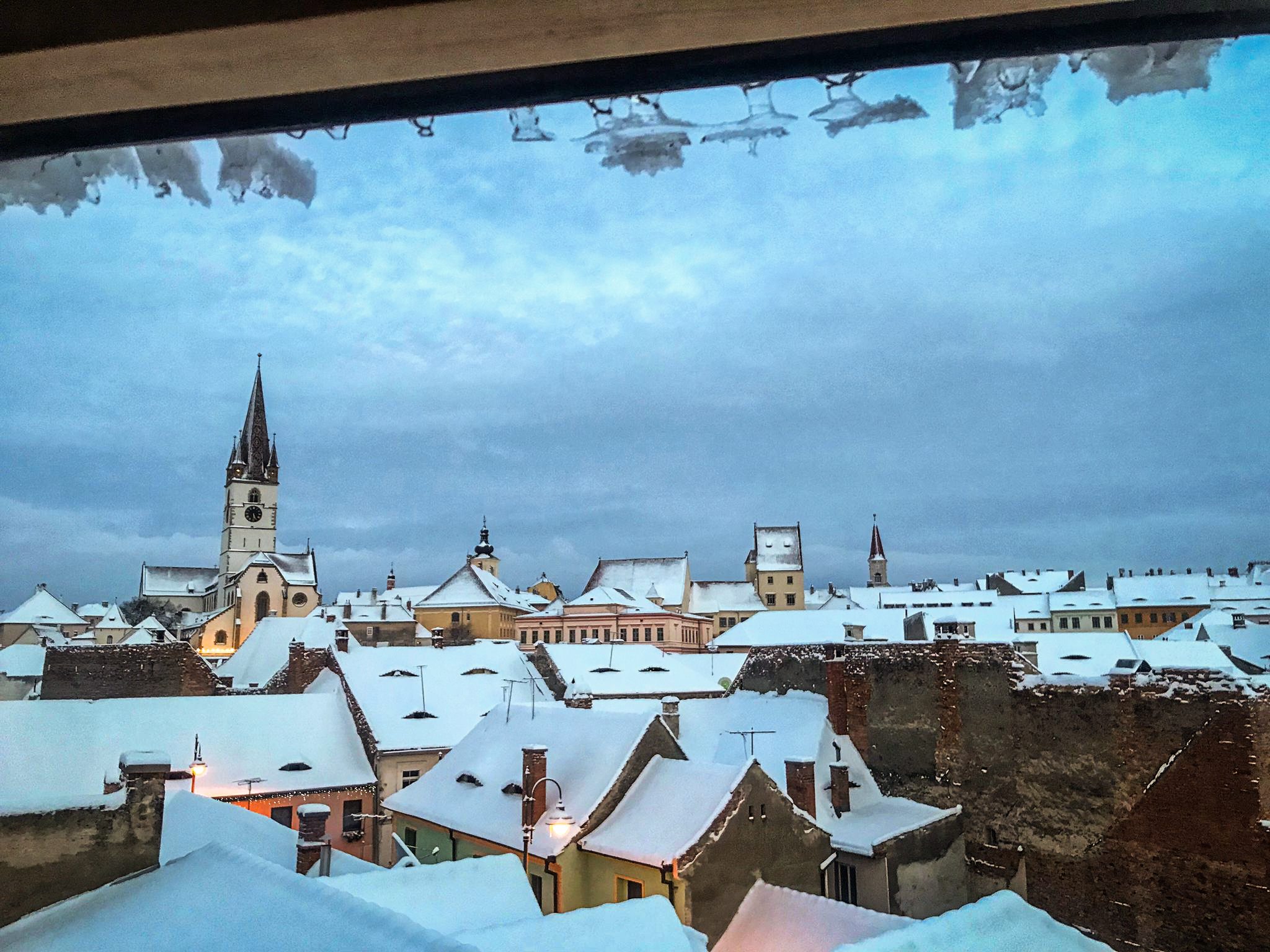 Vreme rece în weekend, la Sibiu. Temperaturile scad până la -11 grade