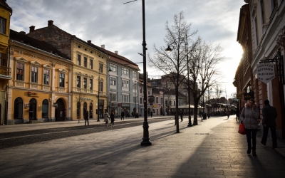 În Sibiu, mai frig decât la Păltiniș și Bâlea Lac. Minimă de -9 grade în municipiu
