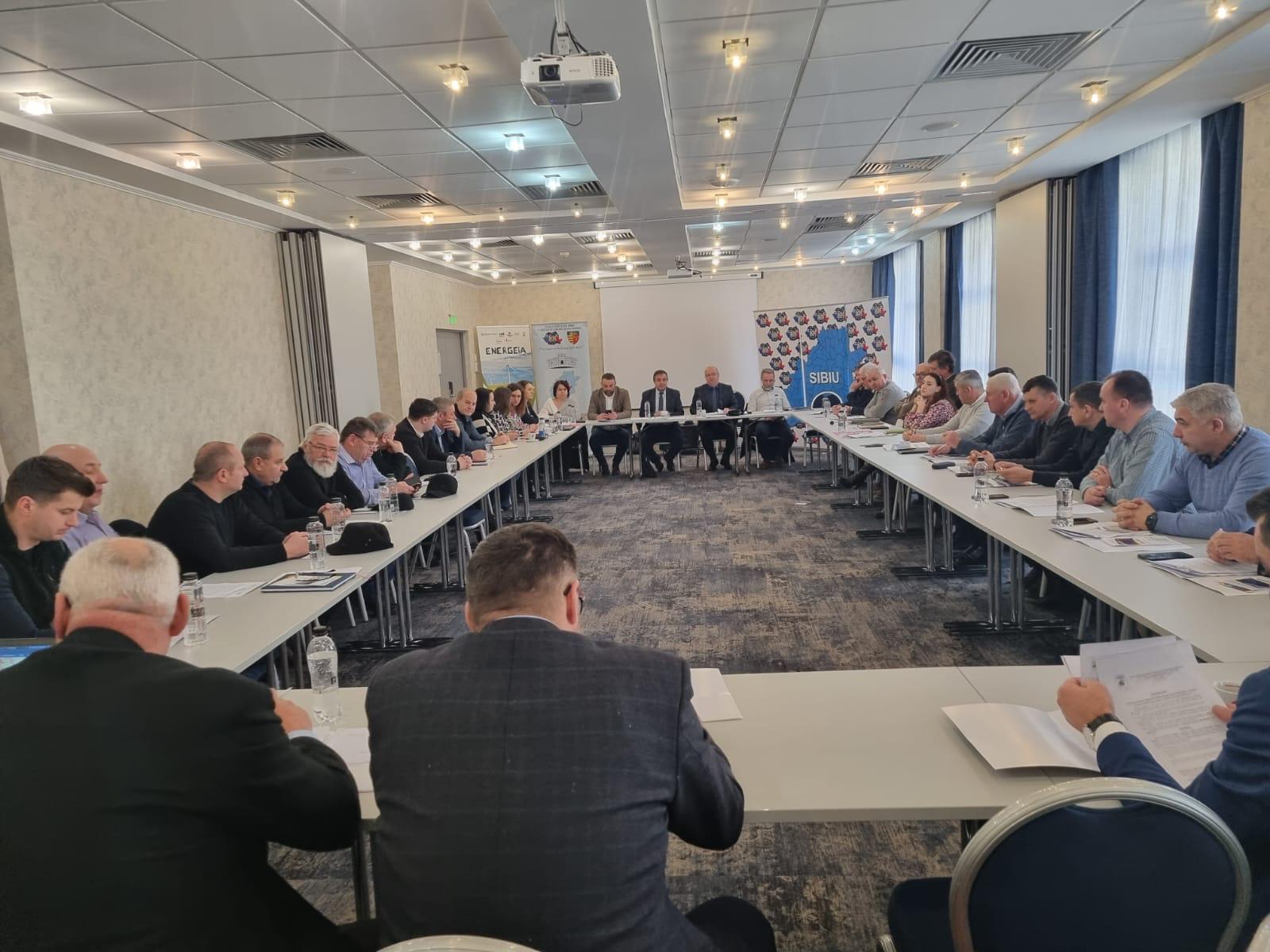 Adunarea Generală ACoR Filiala Județeană Sibiu, Adunarea Reprezentanților, workshop realizat în cadrul proiectului Energeia