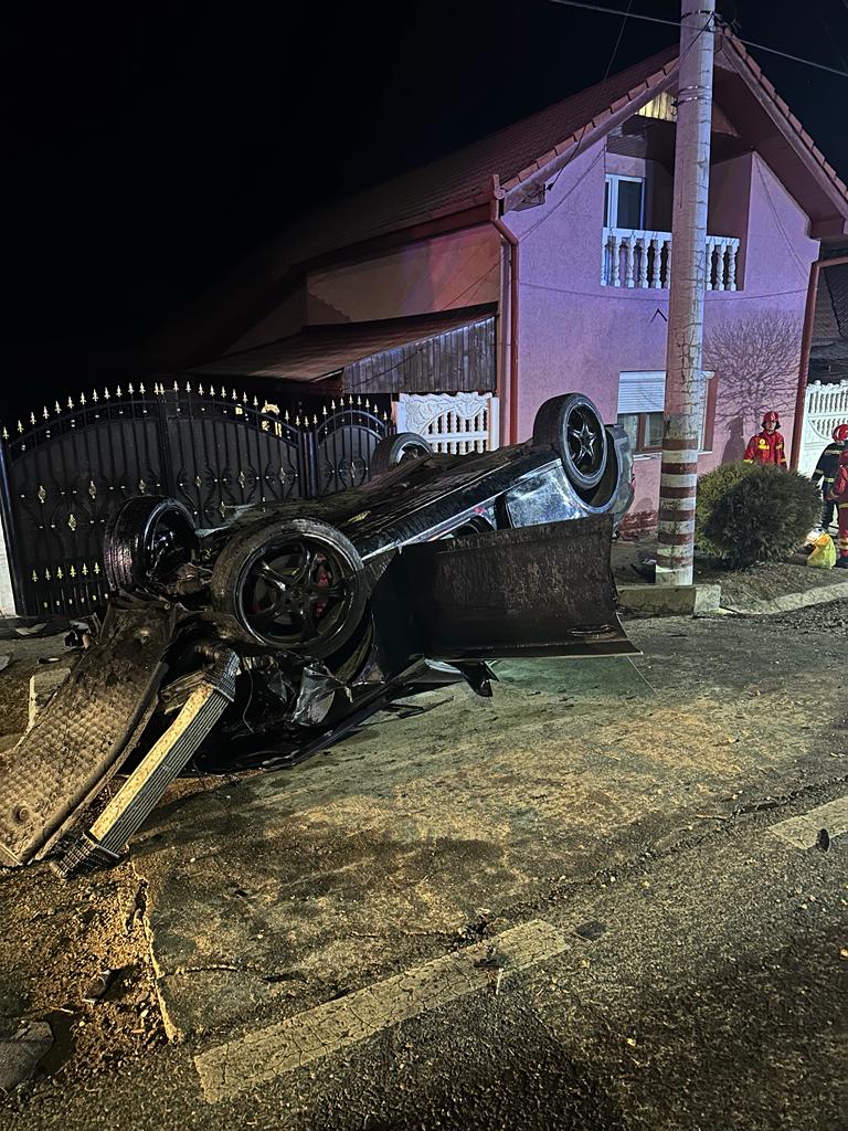 2 morți și un grav rănit într-un accident produs la Copșa Mică. A decedat un copil de 8 luni