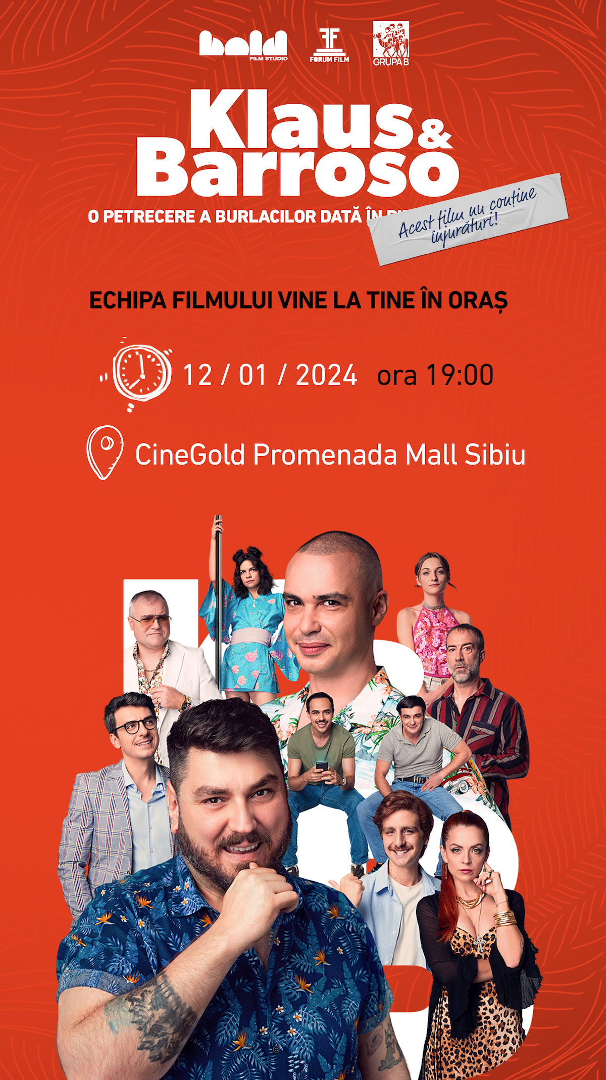 Klaus & Barroso - proiecție specială în prezența echipei la Cine Gold