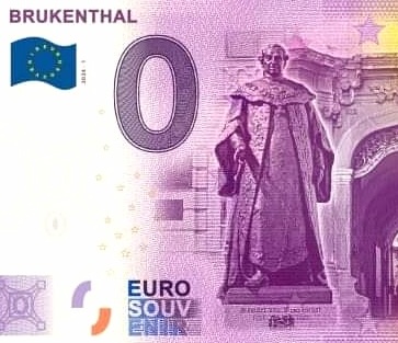 Bancnota ”euro Brukenthal” va fi lansată în luna noiembrie la Sibiu. ”Este un produs de suvenir și un cadou foarte inedit”