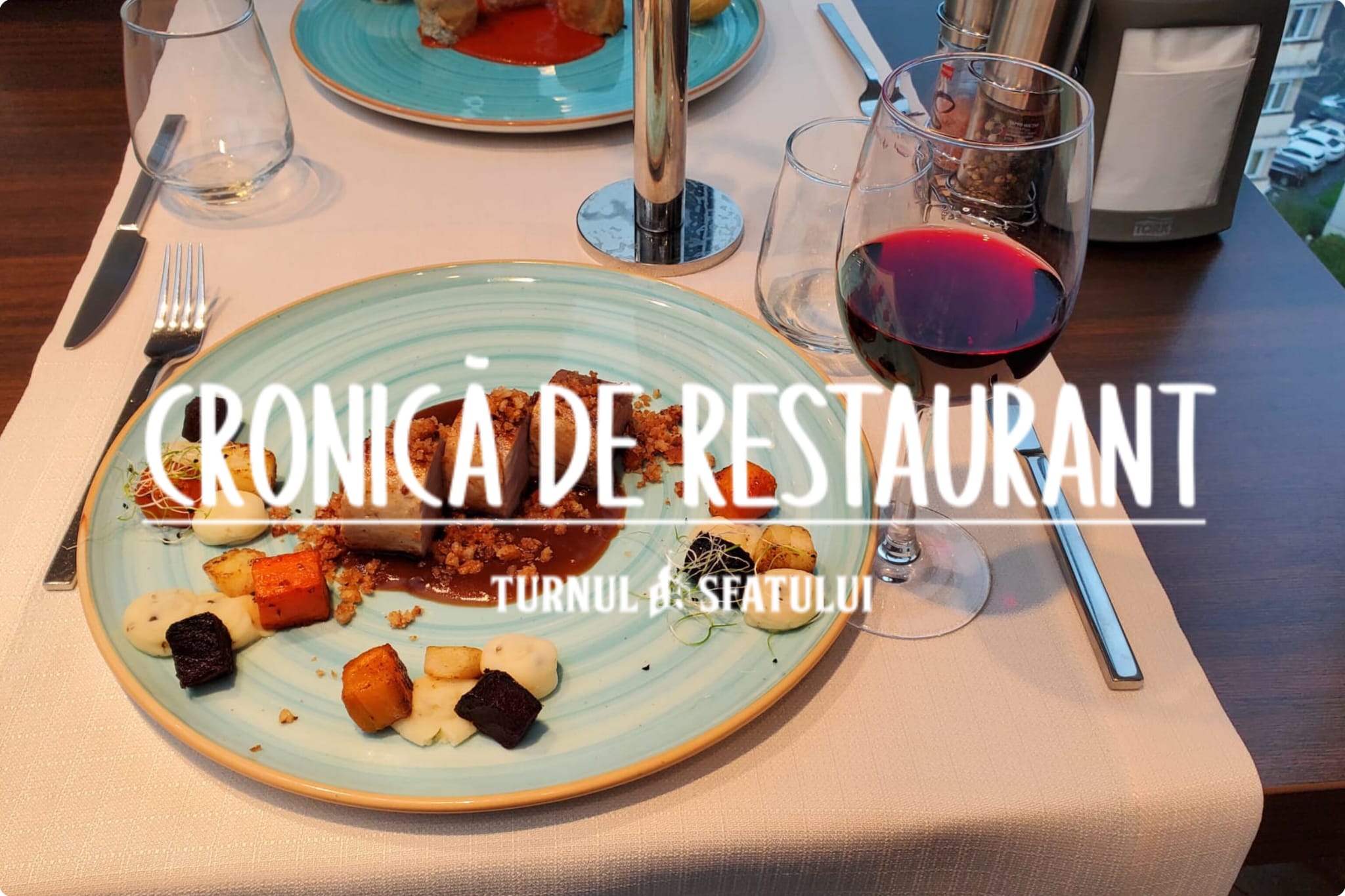 La cel mai înalt restaurant din Sibiu farfuriile spun o poveste... scumpă
