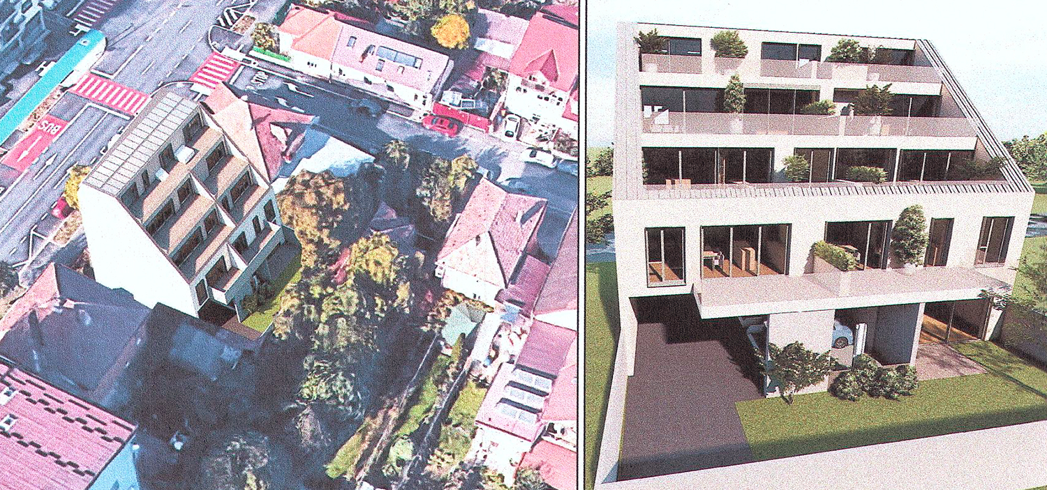 Încă o casă de pe Calea Dumbrăvii propusă pentru demolare: proiect pentru o clădire cu terase retrase succesiv și parcare supraetajată „smart”