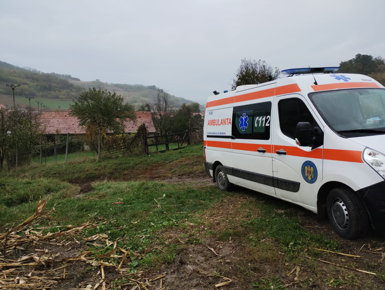 Bărbat de 37 de ani, lovit de un copac între Șaroș și Ațel. A fost dus la Târgu Mureș