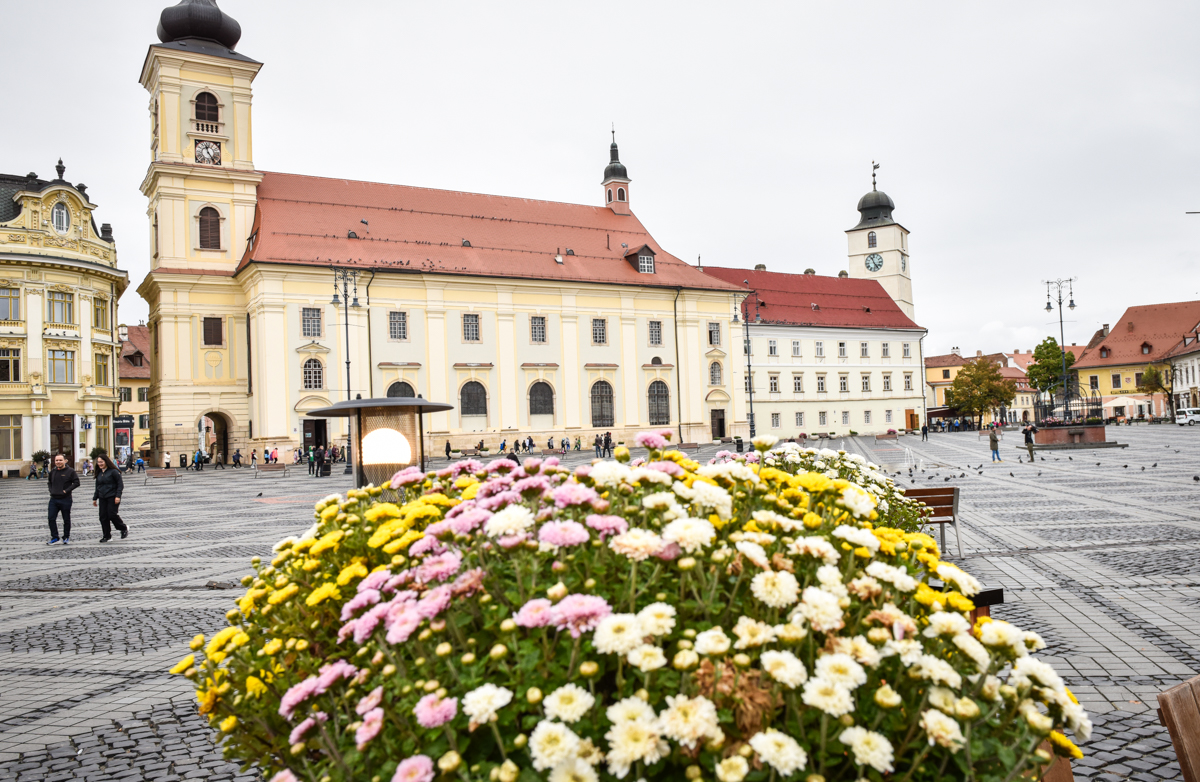 Vreme frumoasă în weekend la Sibiu. Temperaturi maxime între 13 și 15 grade
