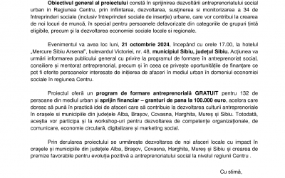 Comunicat de presă