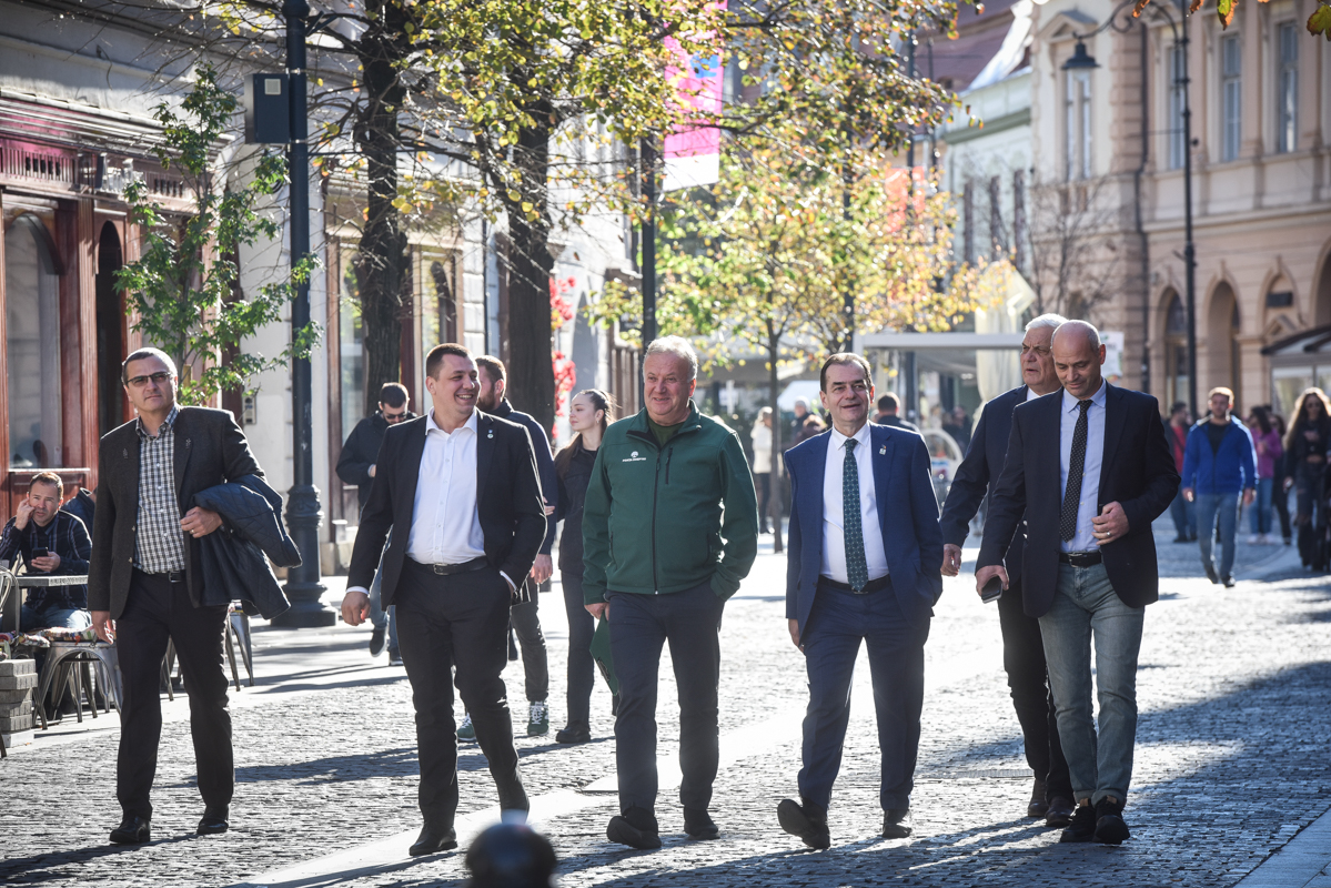 Ludovic Orban, la Sibiu: sunt convins că pot să fiu un foarte bun președinte pentru România