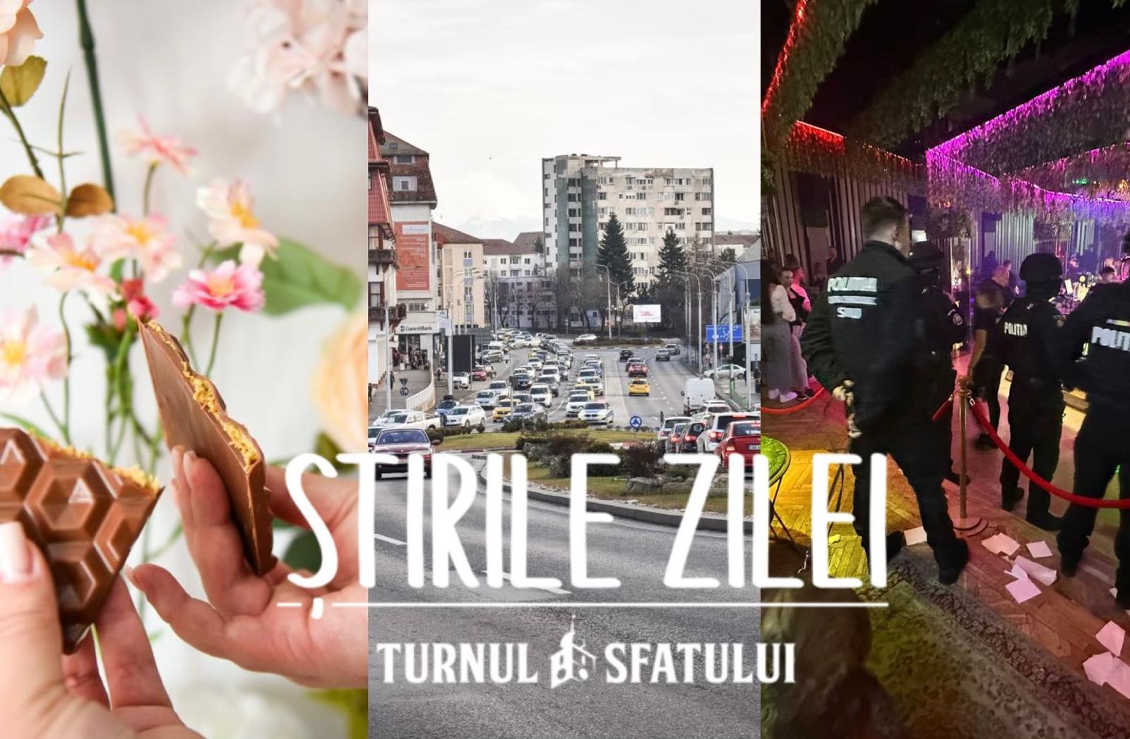 Știrile weekend-ului la Sibiu. Experiment taxi, Bolt și Uber, razie a polițiștilor, cerere mare pentru ciocolata Dubai, cronică de restaurant