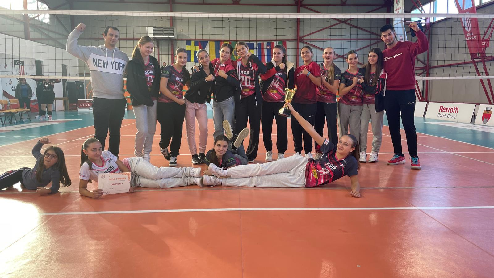 Echipa de volei Champions Sibiu a câștigat Cupa Toamnei la Blaj