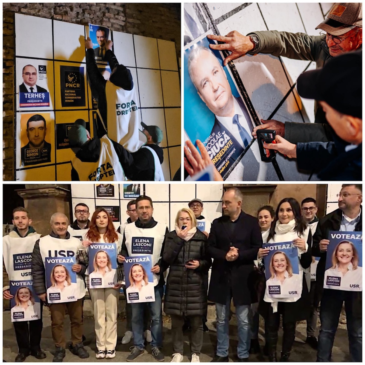 A început campania electorală pentru prezidențiale. Mesajele politicienilor sibieni la miez de noapte: de la „o stâncă”, la „nu face parte din clica vechilor”