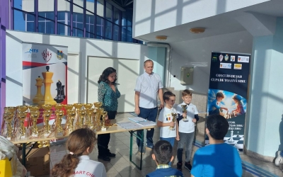 ​Un nou concurs de șah reușit în Sibiu susținut de Consiliul Județean Sibiu, în colaborare cu Sala Transilvania și organizat de ACS Smart Chess Sibiu