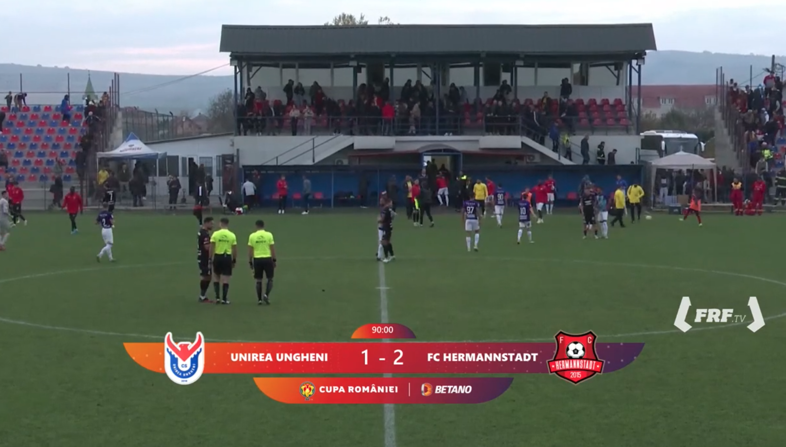 FC Hermannstadt a întrerupt seria înfrângerilor. Victorie în primul meci din cupă: 1-2 la Ungheni
