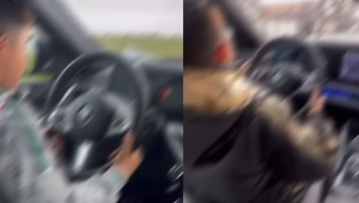 Dâmbovița: Tatăl copiilor care au condus o mașină cu 157km/h a fost reținut de polițiști