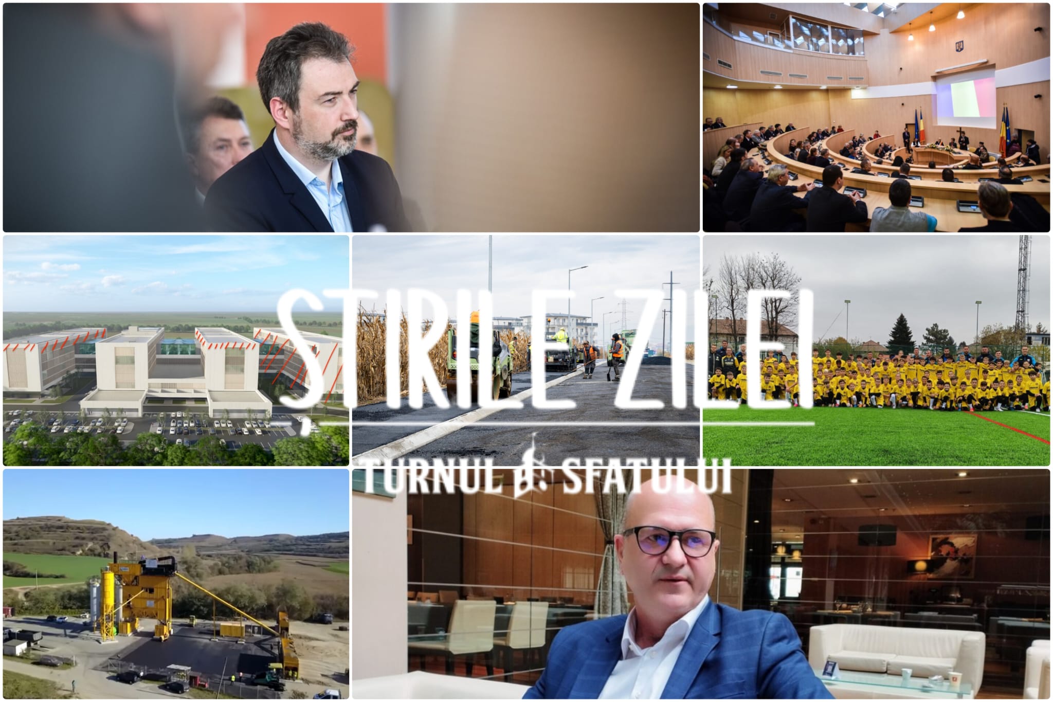 Știrile zilei - 31 octombrie: Încă o șansă pentru spitalul județean * Noul CJ se poate constitui * De ce turiștii stau puțin în Sibiu * Companii sibiene în topul național al firmelor
