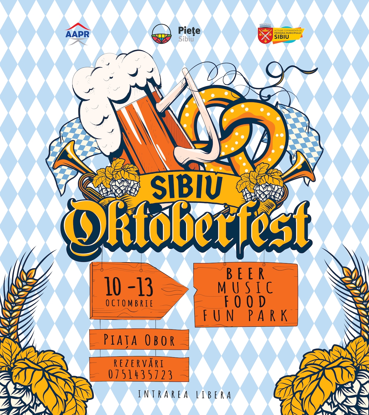 Oktoberfest Sibiu 2024: Patru zile de sărbătoare autentică bavareză în Piața Obor
