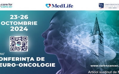 Peste 70 de specialiști în neuro-onlocologie din SUA, Franța, Polonia și România se reunesc la cea de-a doua ediție a conferinței Care for Cancer organizată de MedLife în parteneriat cu ULBS. Înscrierile sunt deschise până la 15 octombrie