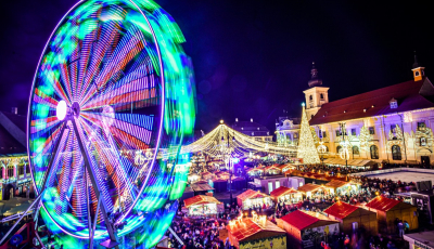 Noutățile Târgului de Crăciun Sibiu 2024: Santa’s Land, în Piața Mică, instalație luminoasă în Huet