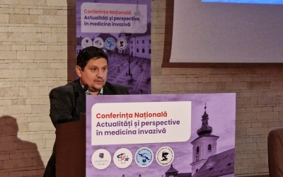 Florin Neag, managerul de la Psihiatrie, a lăudat într-o conferință chirurgia și hematologia sibiană care l-au ajutat în lupta cu cancerul și a îndemnat medicii tineri să aleagă spitalele locale