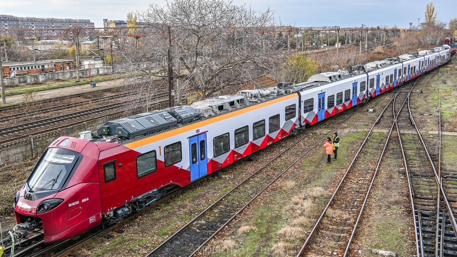 Primul tren cumpărat de România în ultimii 20 de ani va intra în circulaţie pe 20 noiembrie