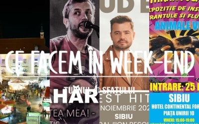 Ce facem în weekend? Se deschide Târgul de Crăciun, colinde în Muzeul Astra, concert 3 Sud Est