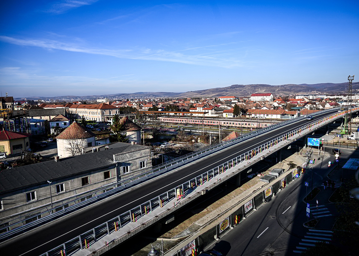 Primăria Sibiu: lucrările la Podul Gării se apropie de final, 4 decembrie este termenul preconizat
