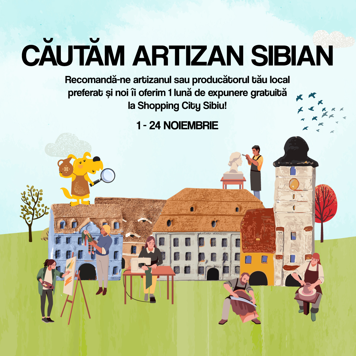 Shopping City Sibiu sprijină artizanii locali de sărbători