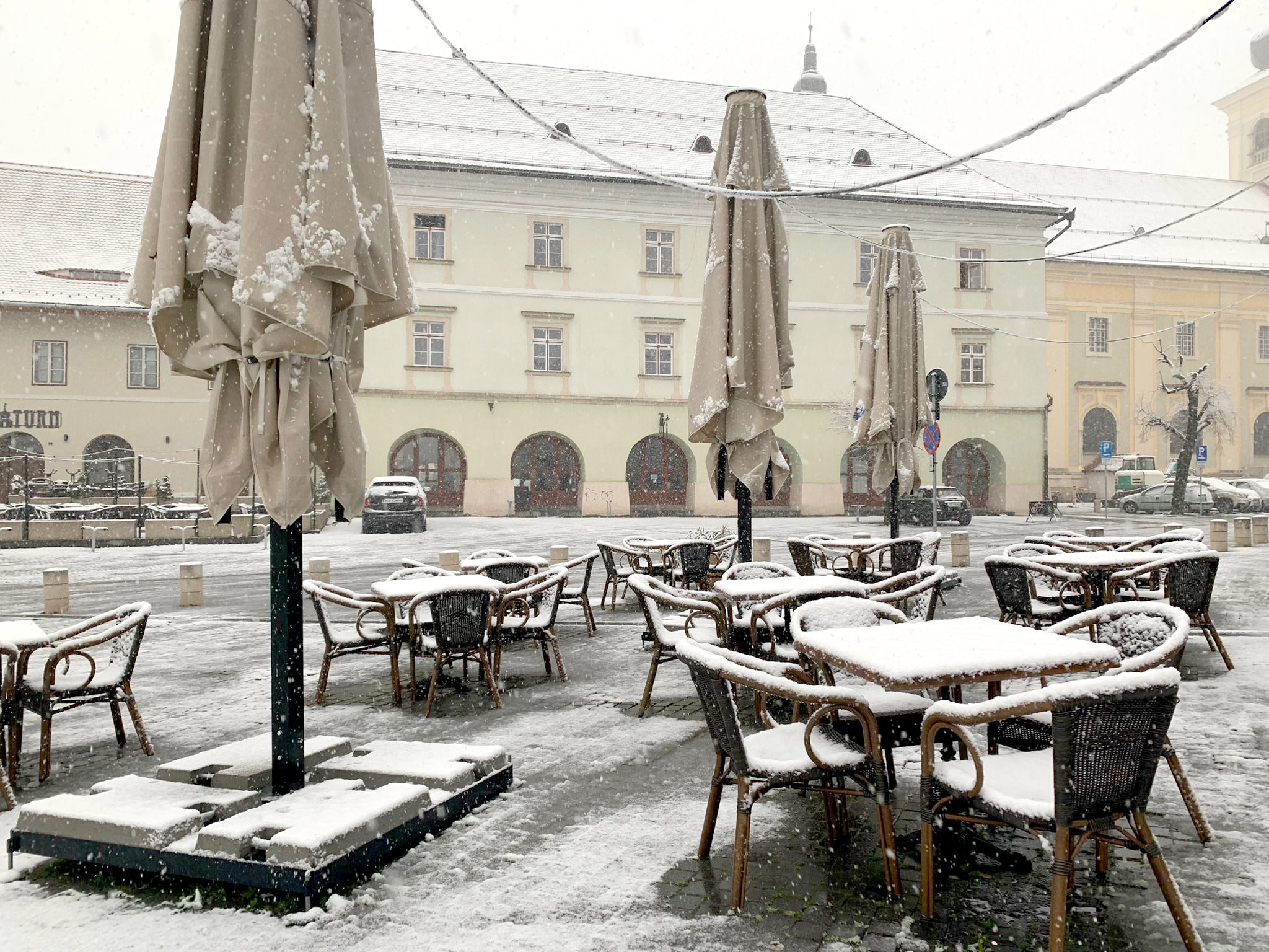 Cod galben de ninsoare în Sibiu, începând cu această seară