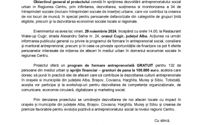 Comunicat de presă