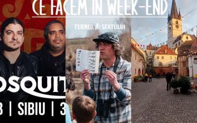Ce facem în weekend? Târg de Crăciun în Orașul de Jos, concert Bosquito, „Christmas at the Palace” în curtea Muzeului Național Brukenthal”, evenimente de 1 Decembrie