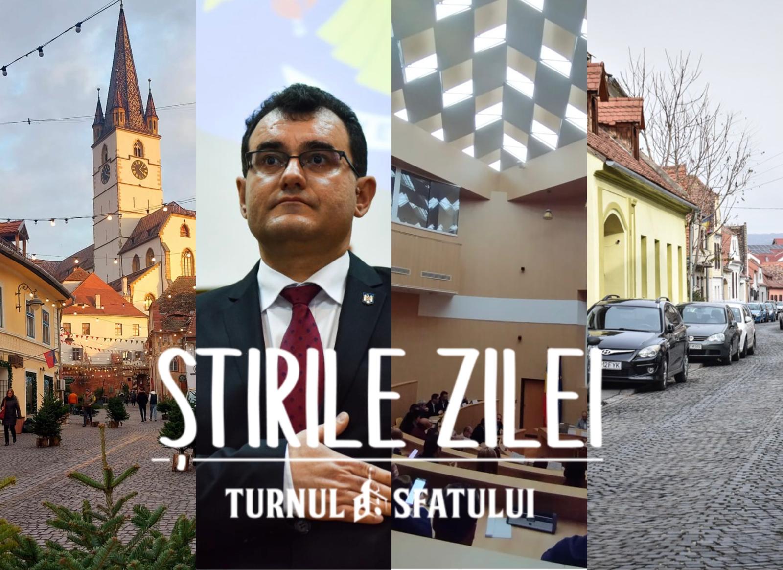 Știrile zilei, la Sibiu. CJ Sibiu a aprobat noul proiect al Spitalului Județean, DNA l-a trimis în judecată pe adjunctul ITM Sibiu, târg de Crăciun în Orașul de Jos