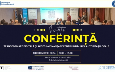 roBot, soluția AI dezvoltată de compania sibiană Ropardo, va fi prezentată la Conferința FIT EDIH