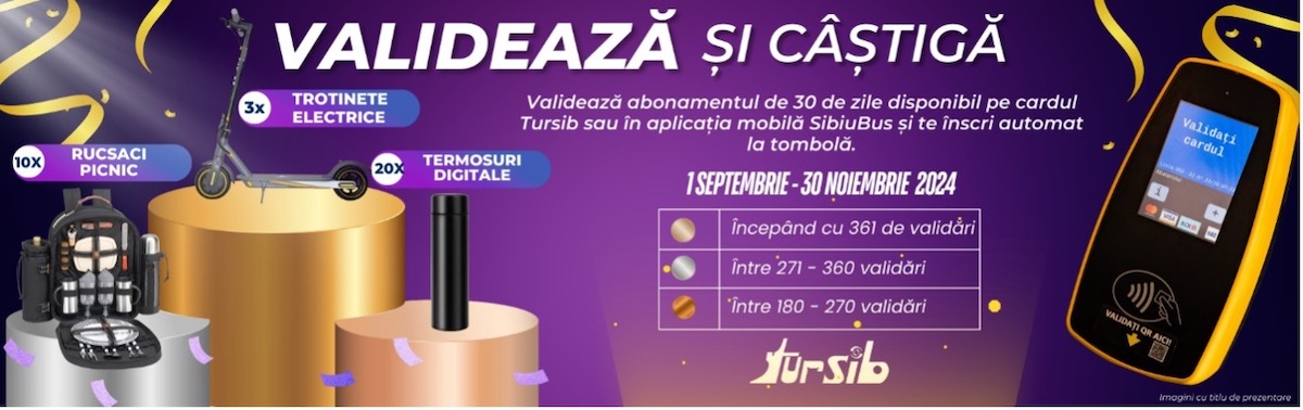 Tombola „Validează și câștigă 2024” se încheie în 30 noiembrie