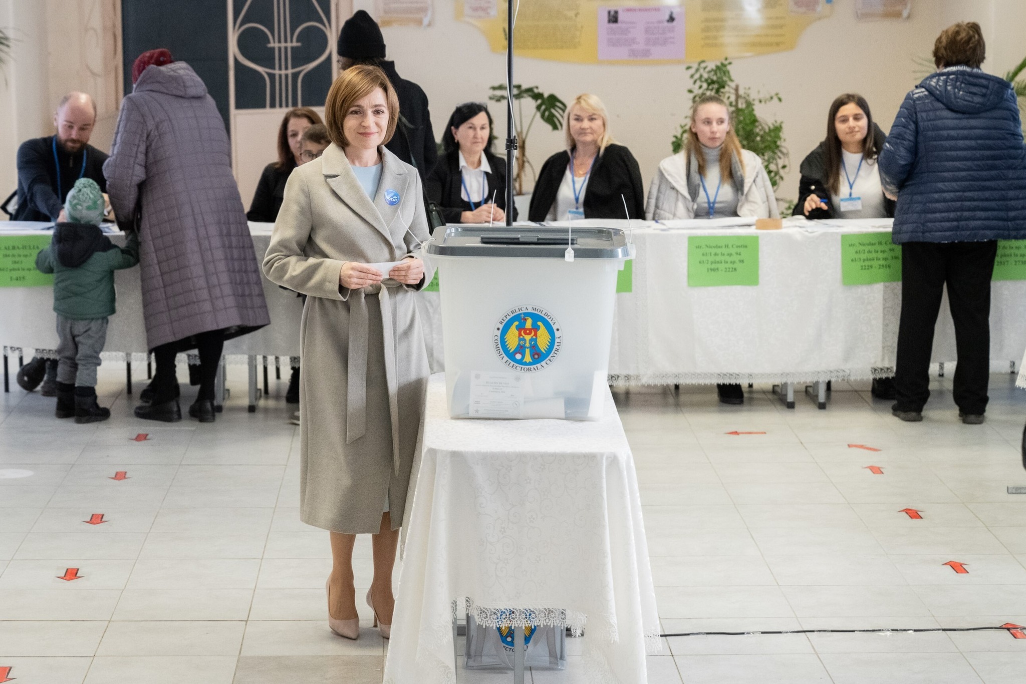 Prezidenţiale R. Moldova. Rezultate finale: Maia Sandu - 55,33%, Alexandr Stoianoglo - 44,67%