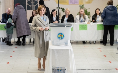 Prezidenţiale R. Moldova. Rezultate finale: Maia Sandu - 55,33%, Alexandr Stoianoglo - 44,67%