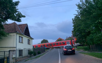 Sibiancă de 19 ani amenințată cu cuțitul pe strada Bagdazar. Agresorul a fost prins imediat