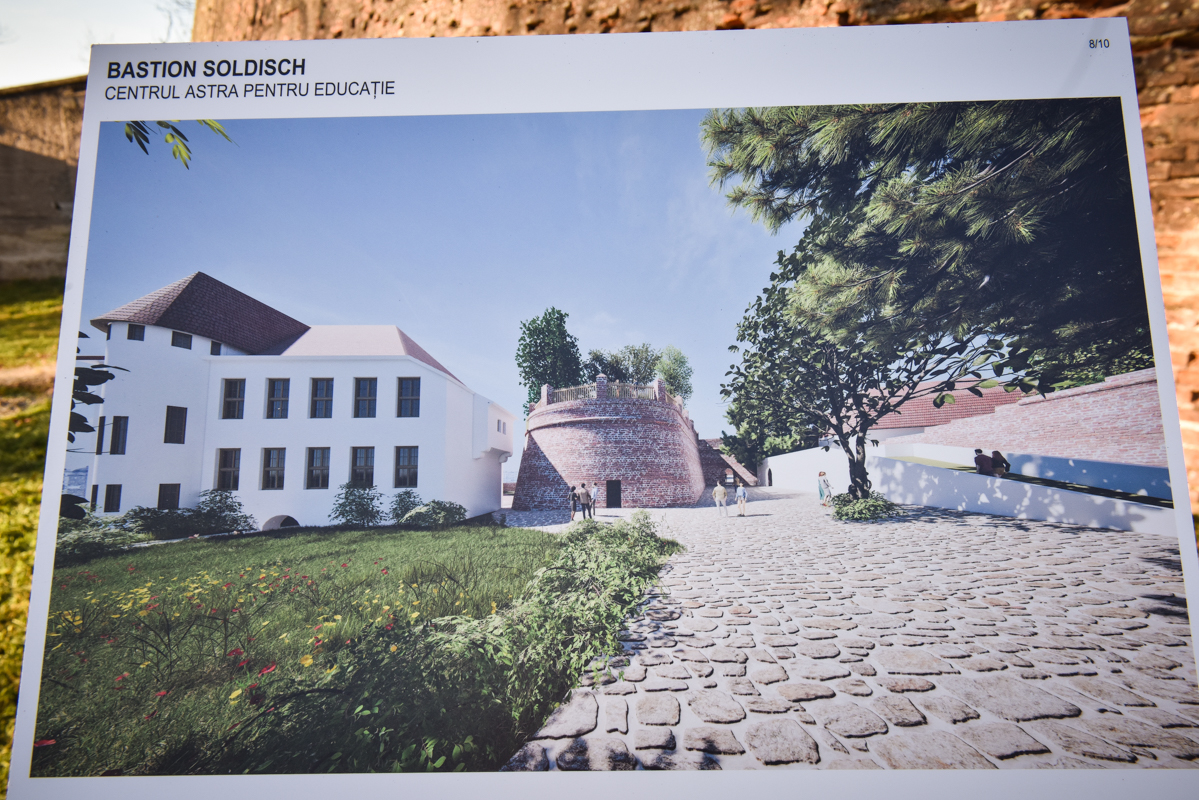 Ziua Porților Deschise la Bastionul Soldisch: Investiție estimată la 2,1 milioane de euro, 2027 termen estimat pentru finalizare