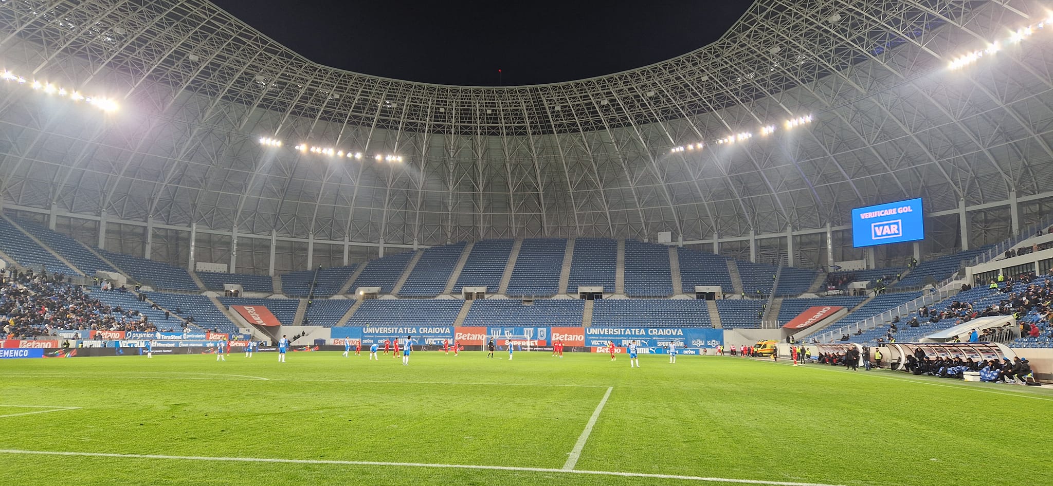 F.C. Hermannstadt a pierdut în fața craiovenilor cu 3 la 1. Sibienii au jucat în deplasare