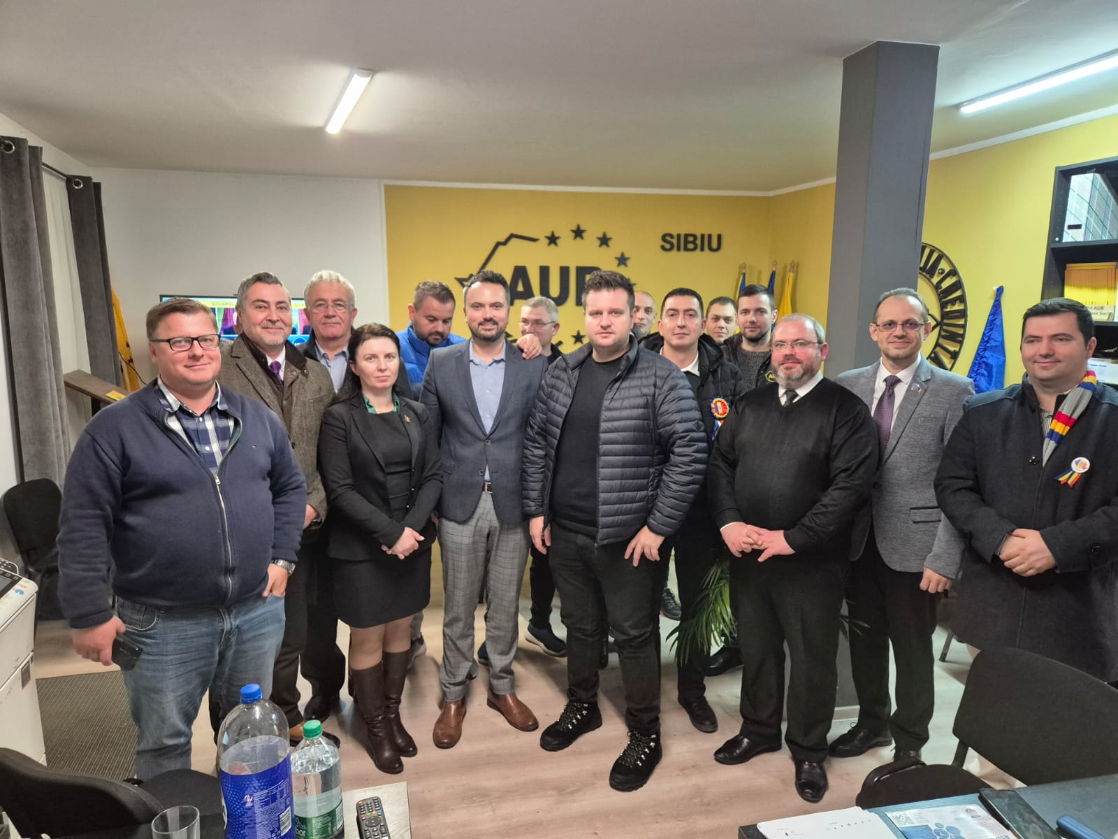 Liderul AUR Sibiu, după rezultatele exit-poll: Suntem bucuroși, cu siguranță o să deschidem și o șampanie