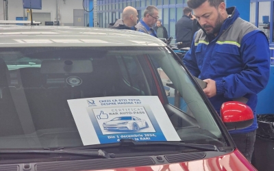 Certificatul RAR Auto-Pass, disponibil din 1 decembrie: „cuprinde detalii esențiale despre istoria vehiculului pe care urmează să-l achiziționați”