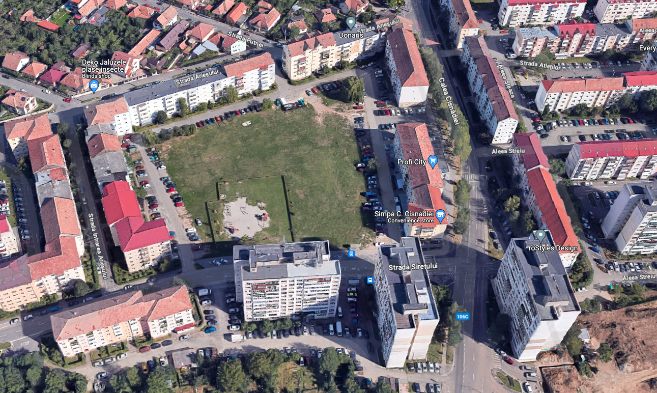 12 milioane de euro: parcarea subterană din Cireșica este pusă în consultare publică. 225 de locuri în subteran, parc deasupra