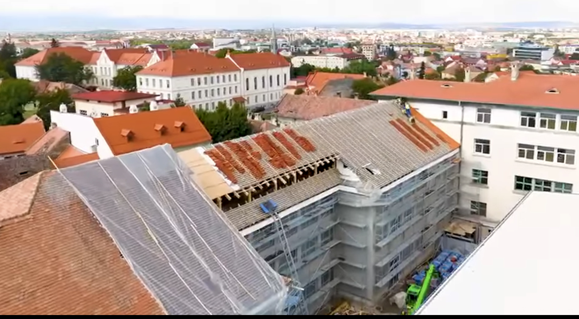 Primăria Sibiu: lucrările la Colegiul Goga sunt finalizate în proporție de 80%