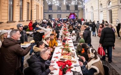 O nouă ediție a evenimentului Masa Comunității, în cadrul Christmas at the Palace. „Atunci când oameni de bine se adună, fac bine”