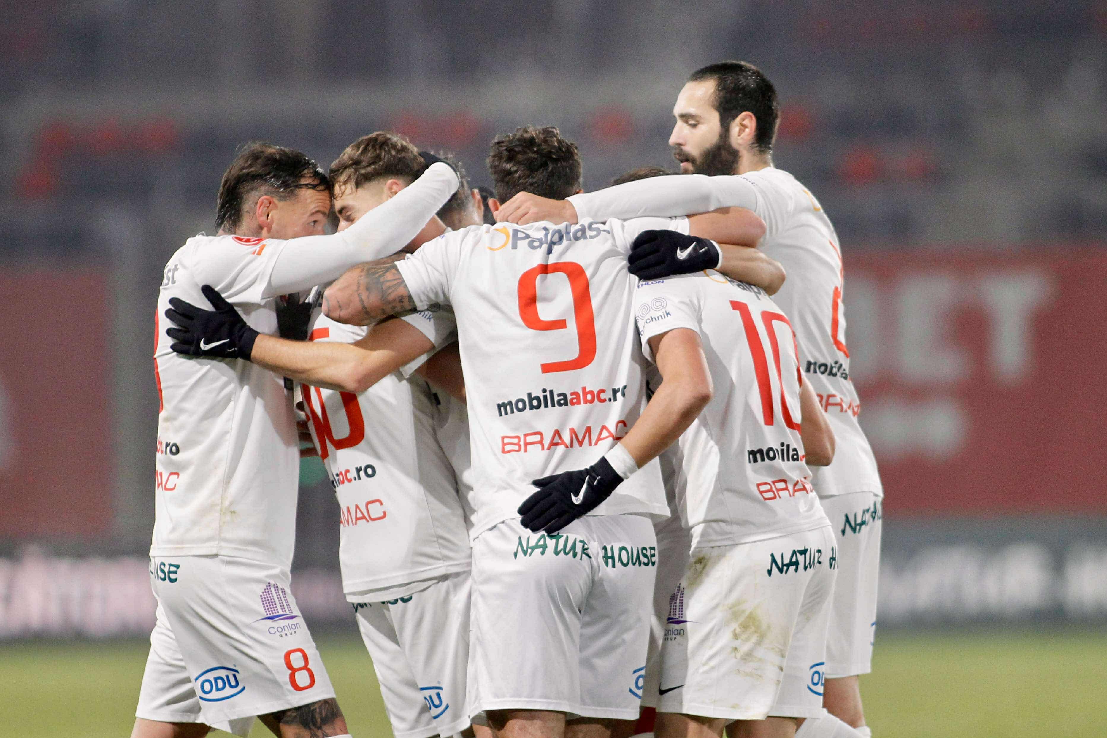 FC Hermannstadt a obținut a patra victorie consecutiv în campionat și prima la Botoșani