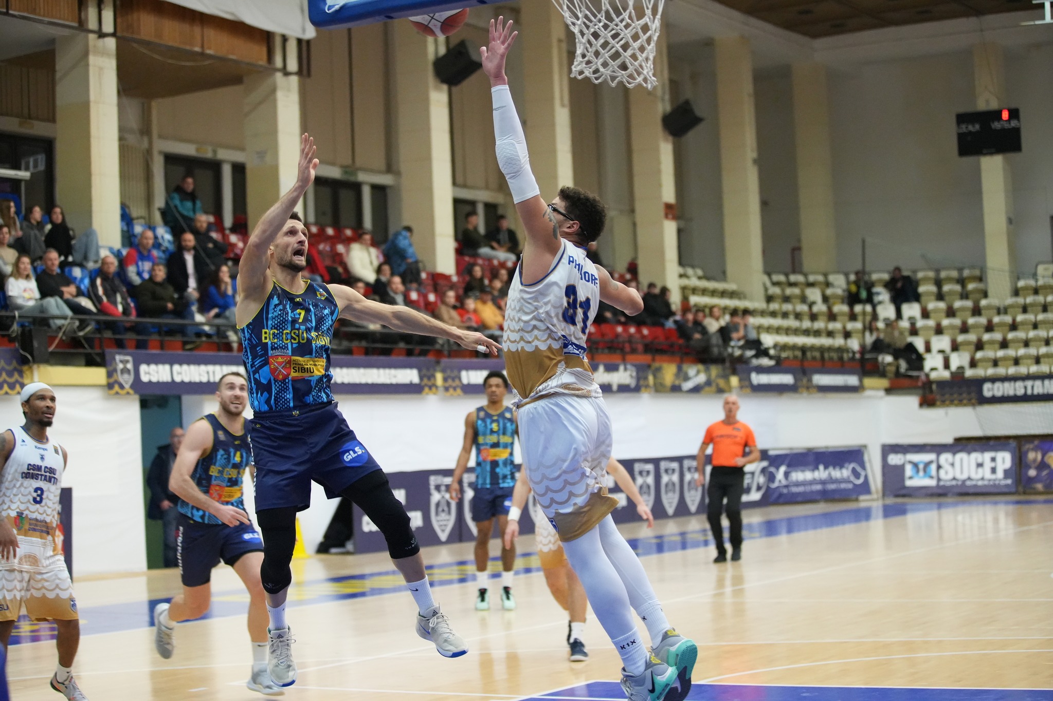 CSU Sibiu, învinsă la Constanța. Alex Gross a fost cel mai eficient jucător