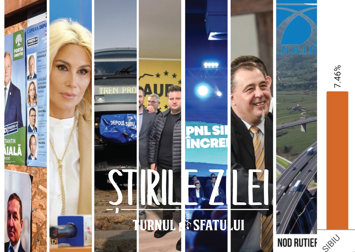 Știrile zilei: Cine sunt viitorii parlamentari de Sibiu și votul din fiecare localitate. Prima propunere AUR în Sibiu: gratis pentru elevi în muzee