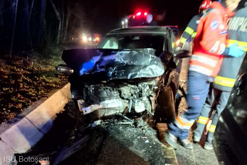 O poliţistă de 23 de ani a murit în urma unui accident rutier, în Botoșani