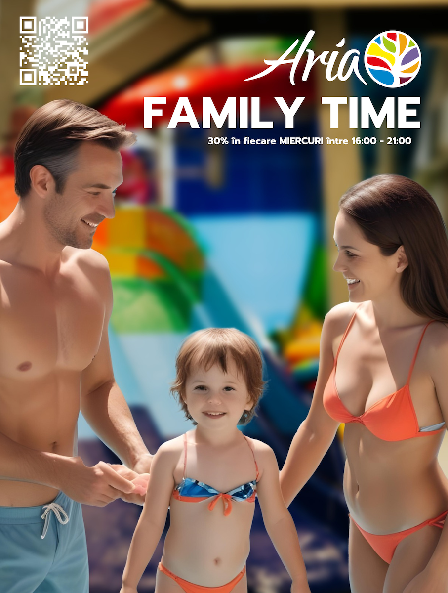 FAMILY TIME la Aria Sibiu – pentru că familia ta merită cele mai frumoase momente!